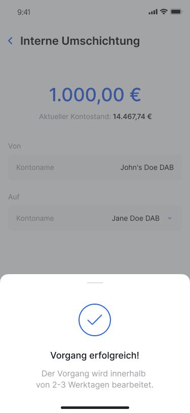 Left: a terminal success message living in a draggable bottom sheet on mobile.